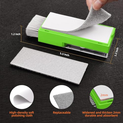 All-in-1 Keyboard Cleaner Laptop Cleaning Kit,Computer Screen-Safe Tools LightGreen