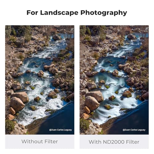 K&F CONCEPT 100x100mm Square ND2000 Neutral Density Filter ND