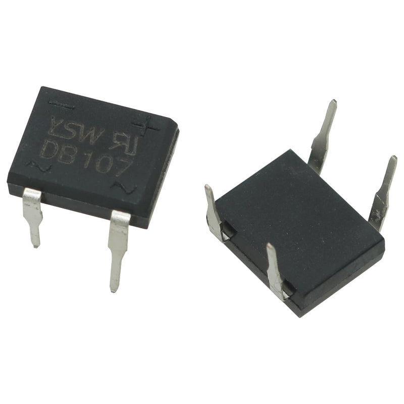 30PCS Inline Rectifier Bridge Stack DB107 1A 1000V Electronic Silicon ...