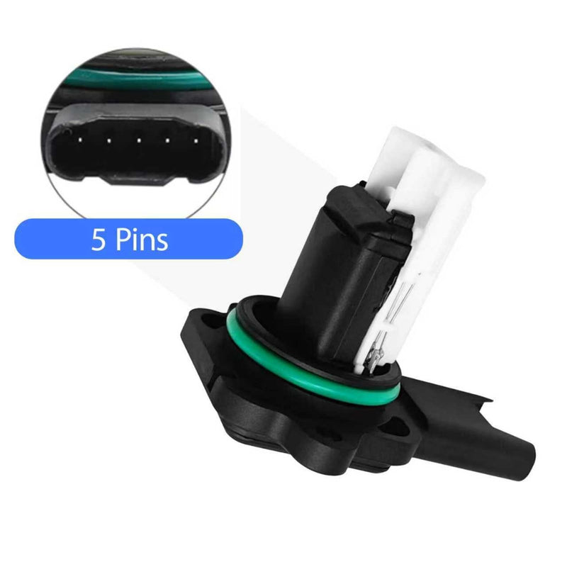 13627551638 5WK97508Z Mass Air Flow Sensor MAF Sensor for BMW 528i 07-08, 528i xDrive 09-10, 528xi 08, 128i 08-12, 328i 07-13, 328i xDrive 09-13, 328i 07-08 Replace MAS0287 8ET009142-631