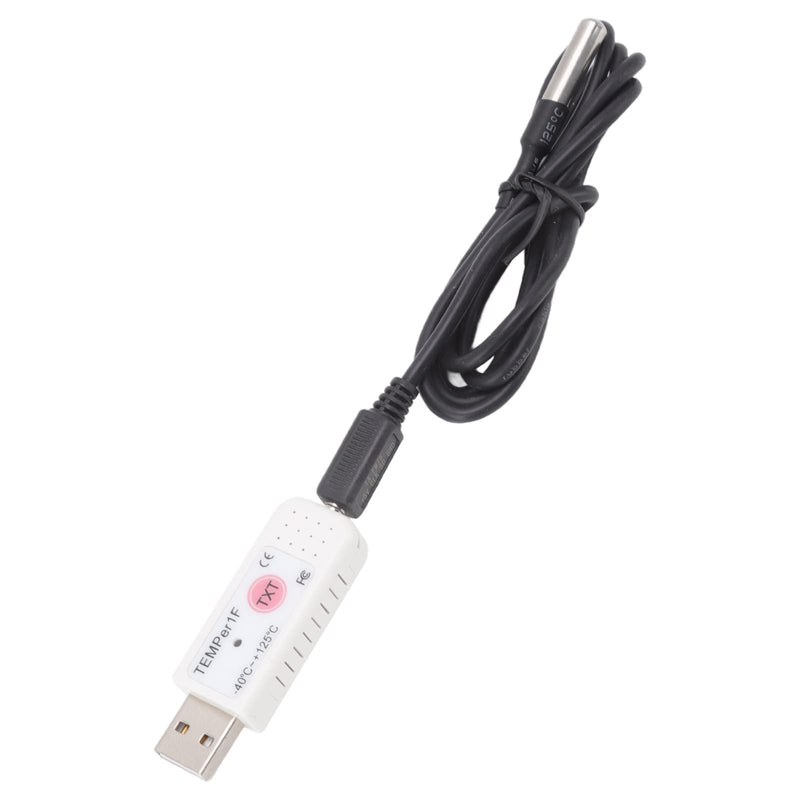 [Australia - AusPower] - TEMPer1F Computer Thermometer, Real Time Temperature Sensor Logger, Ambient Temperature Monitoring Data Recorder,Upper Lower Limit Temperature Alarm,for 