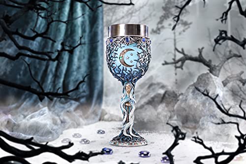 Nemesis Now Crone Goblet, Blue, 20.8cm