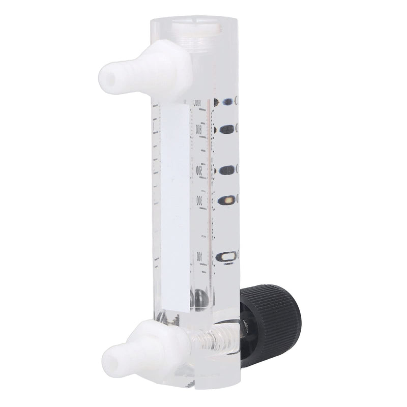 Gas Flow Meter Tester Air Adjustable Panel Measuring Control Flow Meter 10-1000ml Min Durable Acrylic Material for Gas Measurement