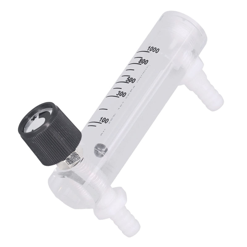 Gas Flow Meter Tester Air Adjustable Panel Measuring Control Flow Meter 10-1000ml Min Durable Acrylic Material for Gas Measurement