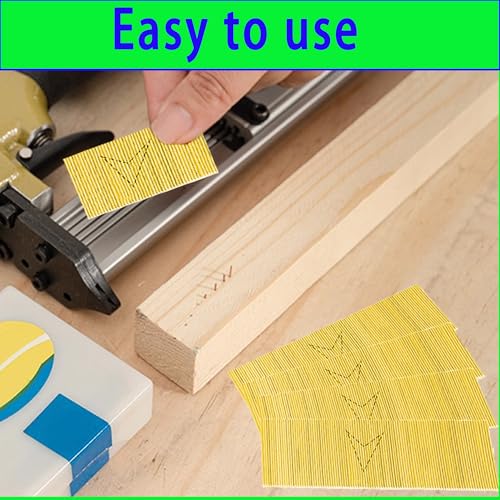 Yuanwovv 23 gauge pinner nails, 30mm headless pin nails in a 10,000-count project pack