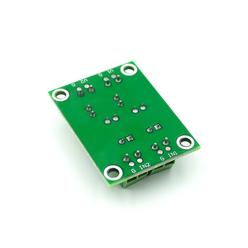 [Australia - AusPower] - Hailege 2pcs PC817 2-Channel Optocoupler Insulation Module 817 Voltage Insulation Voltage Converter Module 3.6-30V Photoelectric Insulated Module (2/4/8 Channel Optional) 2 channels 