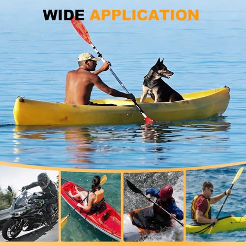 OURONOTO rubber well nuts M4 M5 M6 with brass inserts, 30-pair nut and bolt assortment for kayak repair