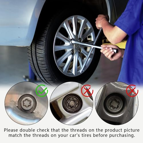 Surosha D-Wheel locking lug nut removal tool and professional locking lug nuts key