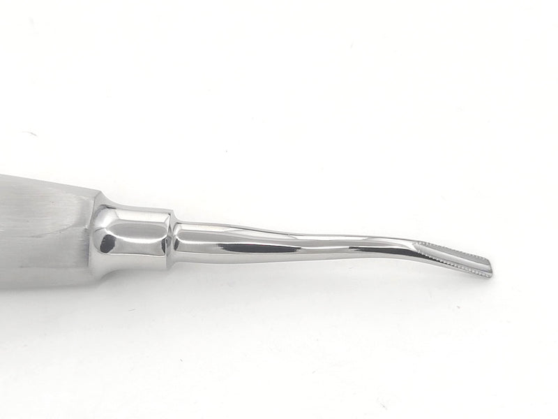 [Australia - AusPower] - German Dental Root Tip Serrated Elevator DEL-77R, Premium Grade Stainless Steel Dental Instrument 