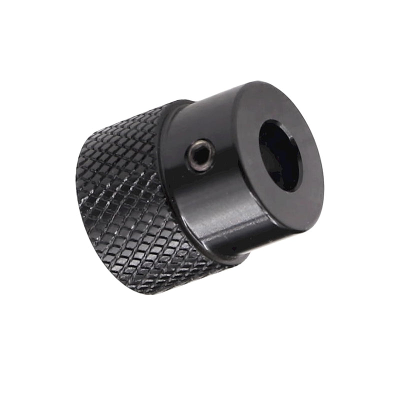 [Australia - AusPower] - CHANCS Aluminium Alloy Machine Tool Handwheels 20mm OD 5mm Bore Knurled Oxidised Black Handles Knobs for Sliding Table 20-5 
