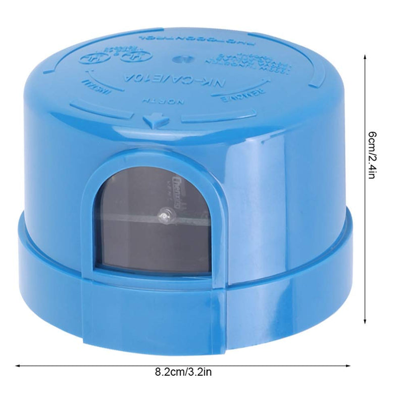 [Australia - AusPower] - Yosoo Photoelectric Sensor, NK-CA/E10A IP65 Photoelectric Switch Light Control Sensor for Street Light 