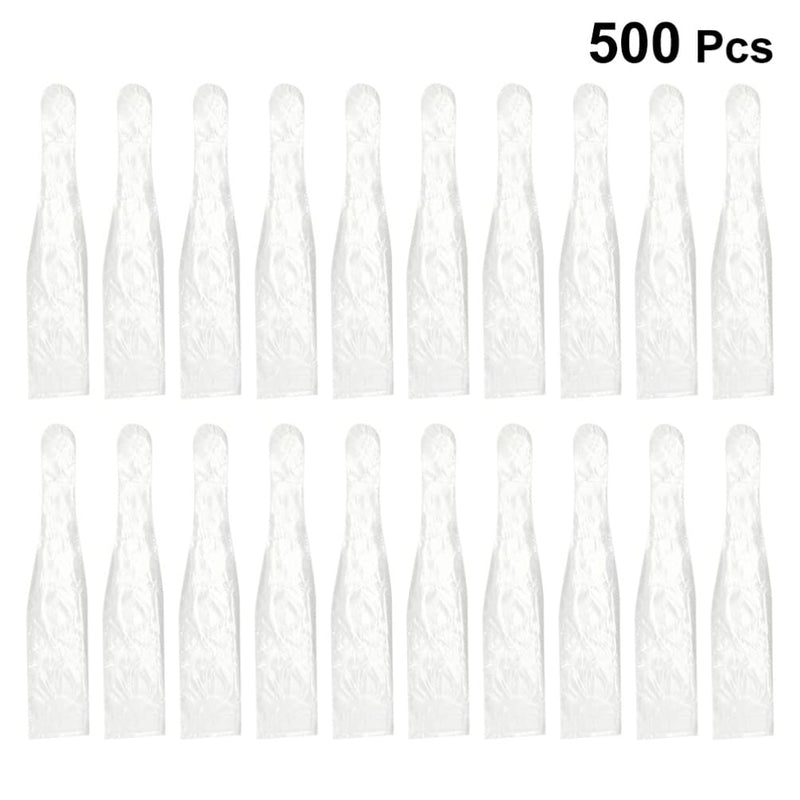 [Australia - AusPower] - Disposable Dental Intraoral Camera Sheaths 500pcs Sheaths Camera Covers Plastic Endoscopes Sleeves Replacement 