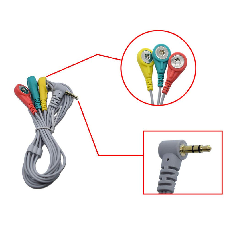 ECG Module AD8232 ECG Measuring Coil Heart Rate Sensor Module Kit ECG Monitoring Sensor for Arduino with DuPont Cable