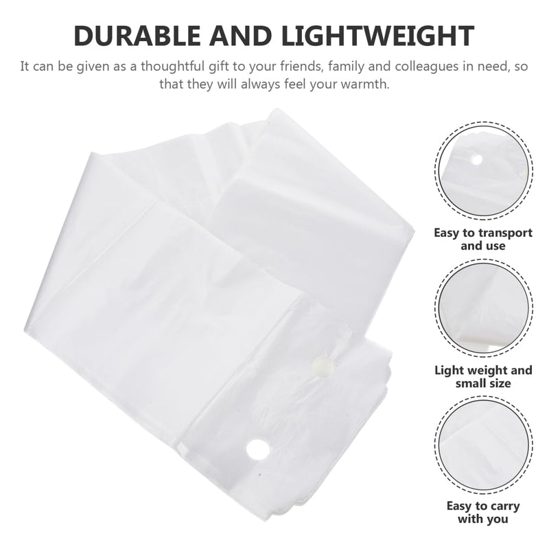 Operitacx Pack of 100 Umbrella Bags, Disposable Umbrella Covers, Made of Plastic Film, Waterproof Umbrella Cover for Wet Umbrellas, Practical Storage for Car, Bus and Subway