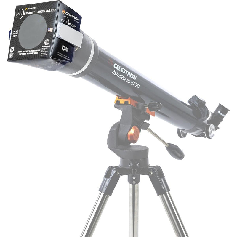 [Australia - AusPower] - Celestron – EclipSmart Safe Solar Eclipse Telescope and Camera Filter – Meets ISO 12312-2:2015(E) Standards – Works with Your Telescope, Spotting Scope, or DSLR Camera – Observe + Photograph Eclipses Camera Lens Filters 
