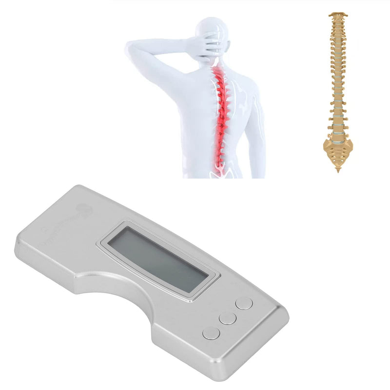 [Australia - AusPower] - Digital Scoliometer, Compact Size Portable Easy Operation Scoliosis Meter ABS Housing 0 To 30 Degree with Storage Bag for Hospital 