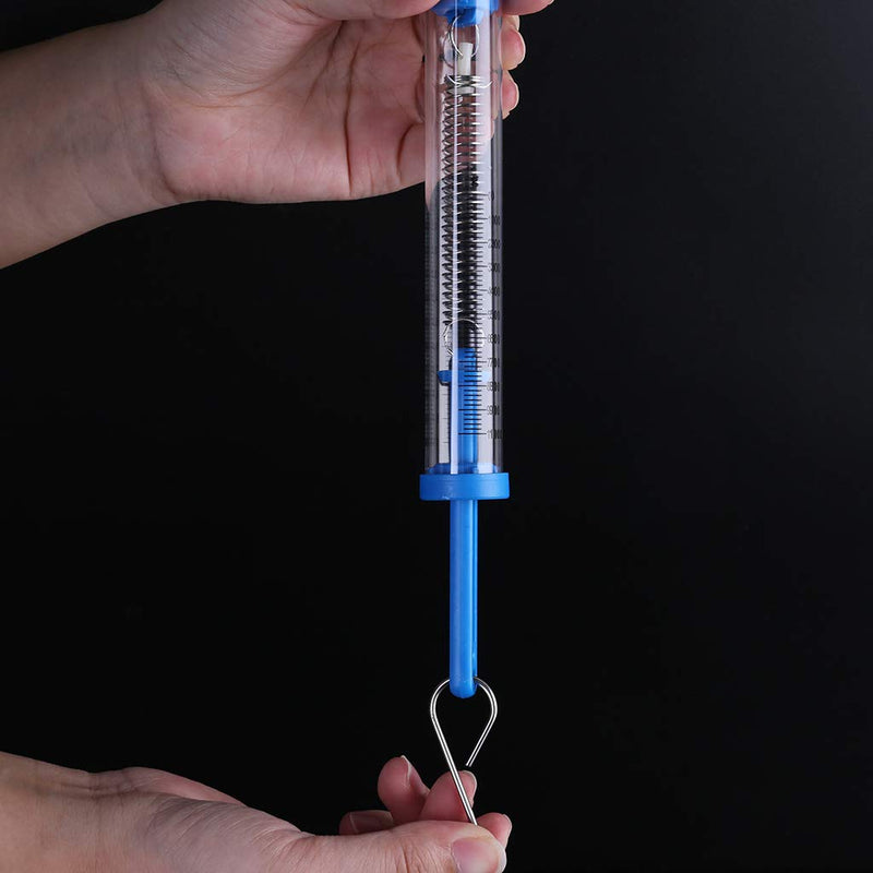 Labs Newton Force Gauge Spring Scale Labeled Transparent Spring Scale Suitable for Scientific 2.5N/10N 40 Eu