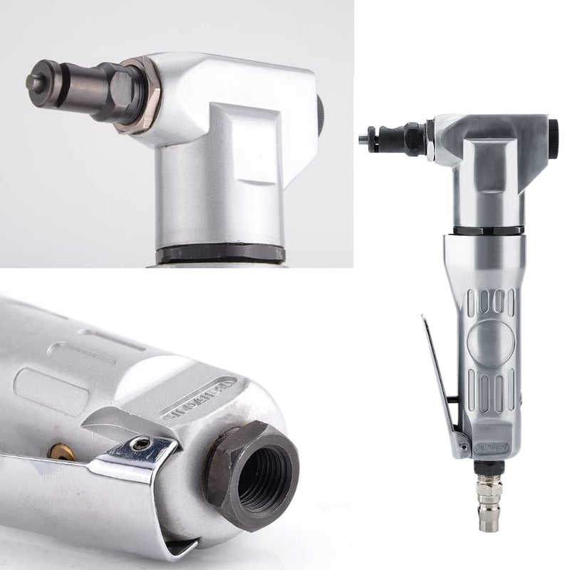 Handheld Air Nibbler High Hardness Blade Scissors Pneumatic Metal Cutting Tool 2800rpm Used in Automotive Sheet Metal Operations steel plate cutting metal cutting operations