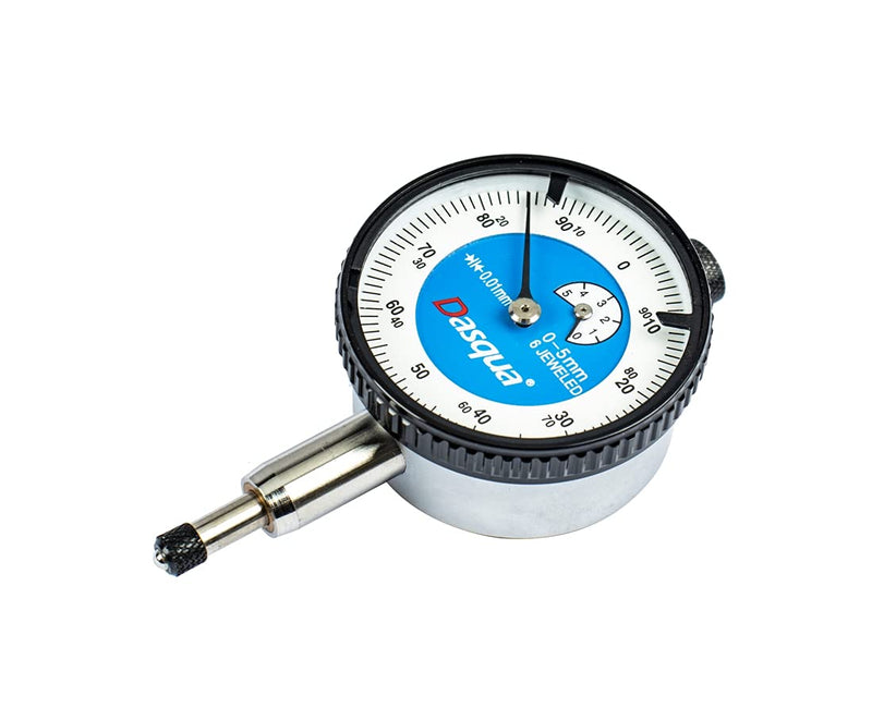 [Australia - AusPower] - Dasqua 5121-1102 0-5Mm Flat Back Mini Metric Dial Indicator 