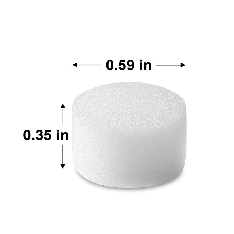 [Australia - AusPower] - Nispira Replacement Sponges Air Filter Compatible with Adult/Kid Compressor System Cool Mist Inhaler Vaporizer, 12 Filters 