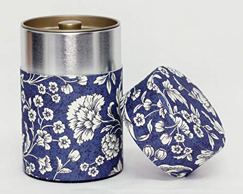 Tea Tin Canister: Florence Collection Long 5.3oz (150g) TSC-027, Japan Long 5.3oz (150g)
