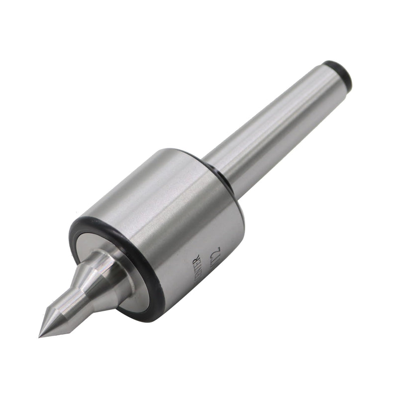 [Australia - AusPower] - Lathe Center MT2 Live Center, 0.0002" High Accuracy 60 Degree with 18mm Shank Diameter for Lathe Wood Metal Turning Tool (MT2) 