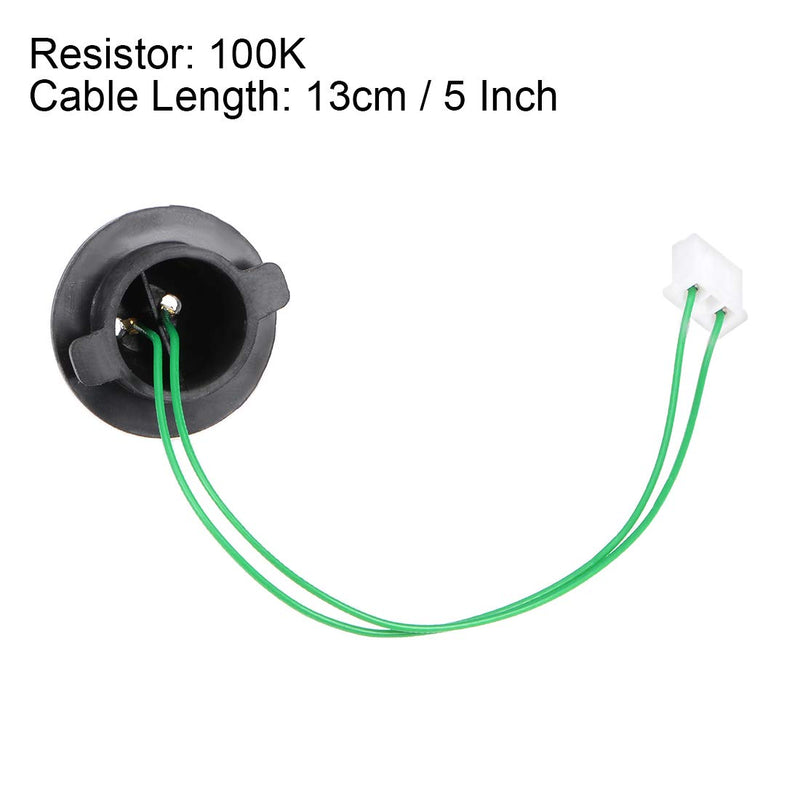[Australia - AusPower] - uxcell® 5Pcs 100K Induction Cooker Thermistors 5-Inch Sensitive Fuses Temperature Temp Sensor 