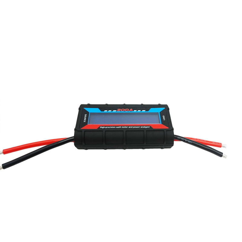 [Australia - AusPower] - 200A Watt Meter High Precision Monitor, DC 0-100V Voltage Amp Tester, Power Analyzer Multimeter, Set of 2, for RC,Solar Panel, Wind Power 200A 100V 