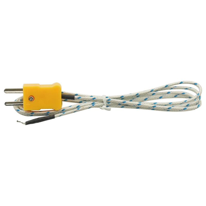 [Australia - AusPower] - 5PCS 1M Wire Measuring Temperature K Type Thermocouple Sensor Digital Probe Tester 