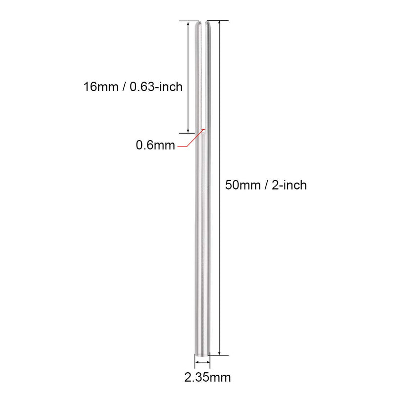 [Australia - AusPower] - sourcing map Sandpaper Holder Shaft Straight Mandrel for Sanding Disc Pack of 10 