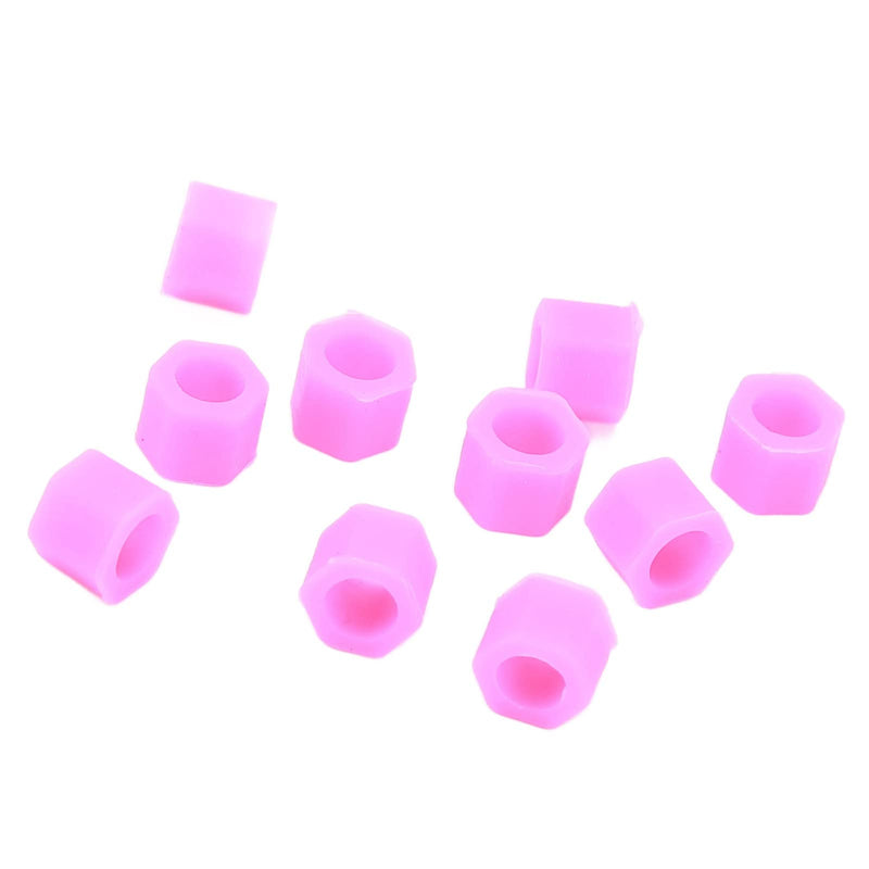 [Australia - AusPower] - Rings Bands Dental Code Ring Instrument Rings Lab Swabs Pack of 100 Dental Rings Small Silicone Dental Instrument Rings Accessories for Marking Dental Color Codes 