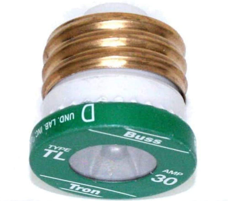 [Australia - AusPower] - Bussman TL-30PK4 30 Amp TL Edison Plug Time Delay Fuse 4 Count Per Package (3 Pack) 