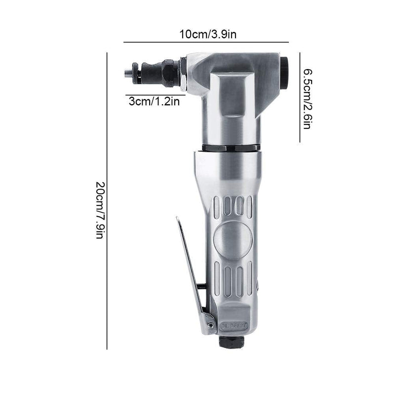 Handheld Air Nibbler High Hardness Blade Scissors Pneumatic Metal Cutting Tool 2800rpm Used in Automotive Sheet Metal Operations steel plate cutting metal cutting operations