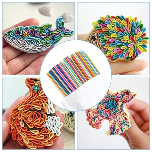 FARYODI 3D Pens Filament for 3Doodler Start+ Pen, 300 Pieces 3D Printing Pens Doodler Pen PCL Filament Refills 2.5mm 20 Colors 20 colours