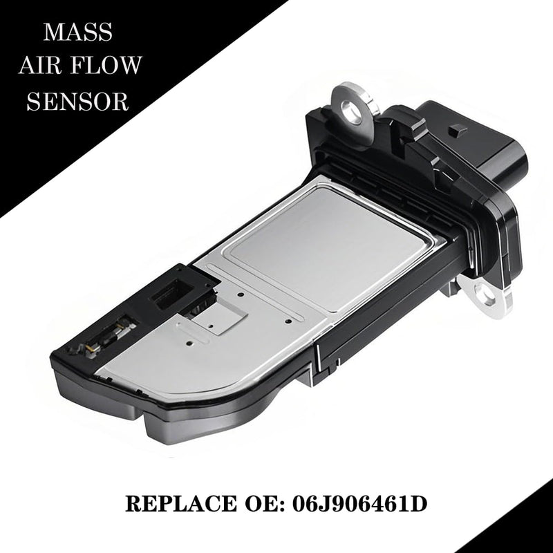 06J906461D Mass Air Flow Sensor – Engine Code Required – Fits Audi 2.0L Turbo CAEB CCTA CBFA CPMA CHJA CPMB – A3 A4 A5 Q3 Q5 – Verify Before Ordering