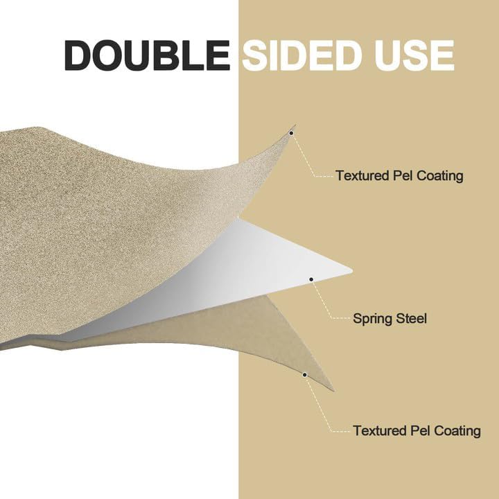 HICTOP3D PEI Plate Double Sided Textured PEI Plate PEI Print Bed for Snapmaker U1 3D Printer