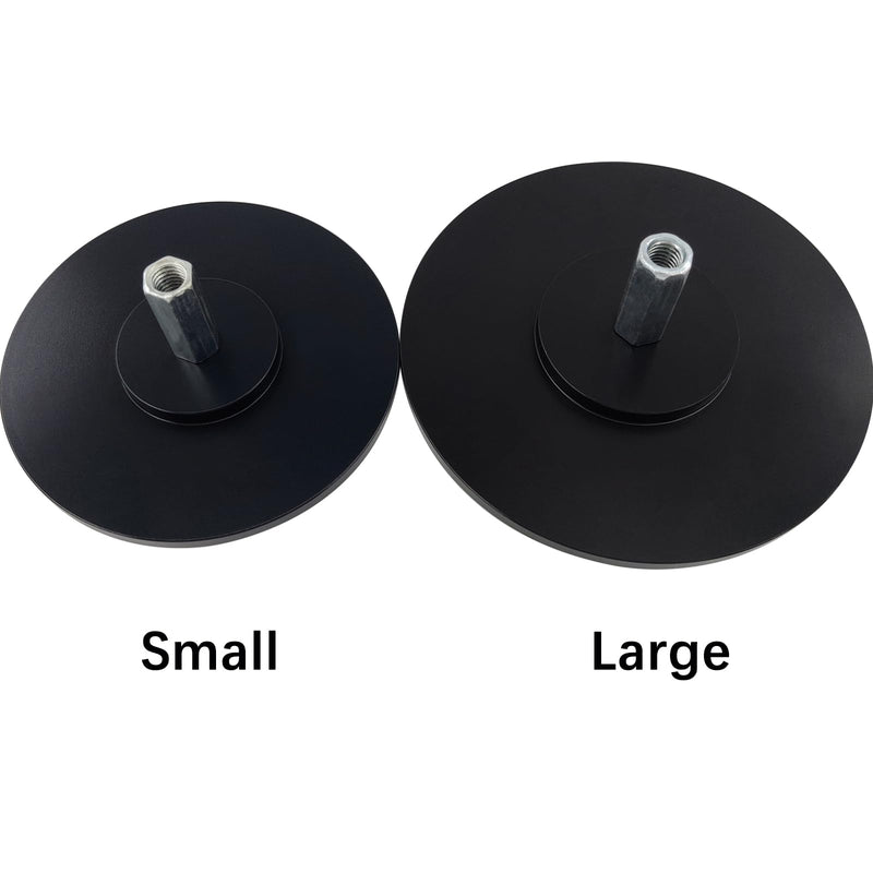 [Australia - AusPower] - Big Suction Cup Adapter,4.72 inch Diameter,M8 Screw Interfacr,DIY End Connector for Reciprocating Linear Actuator Big Suction Cup for JQDML 