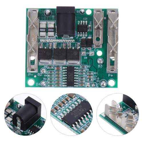 iplusmile Lithium Battery Protection Board 21 V with Temperature and Overcharge Protection for Power Tools 4.60 x 4.00 x 1.30 cm Safe Battery Protection and Thermal Protection Board