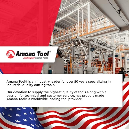 Amana Tool - 48050-B High Performance Solid Carbide Fiberglass & Composite Cutting 1/8 D