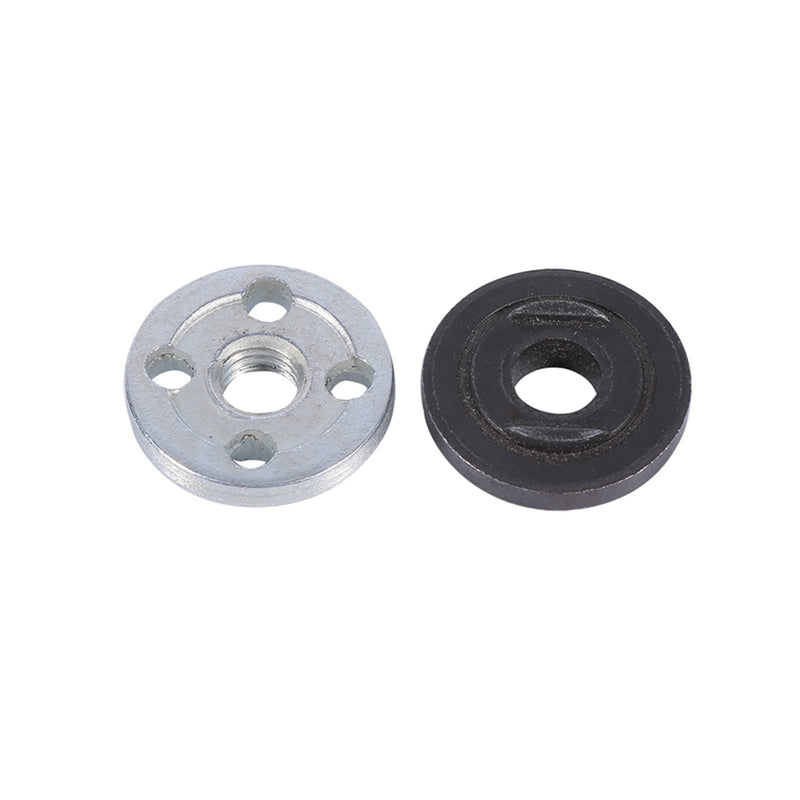 [Australia - AusPower] - Durable Angle Grinder Flange, Metal Angle Grinder Part, Electric Grinder Accessories, 1 Pair Replacement Electric Angle Grinder Fixing Part Inner Outer Flange For 9523 