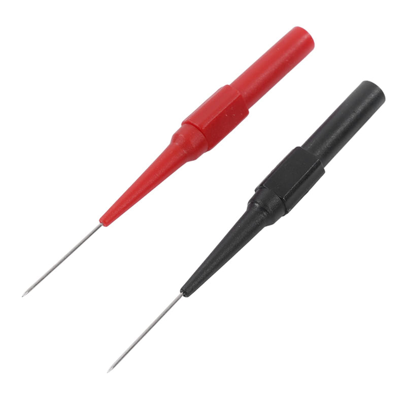 [Australia - AusPower] - Multimeter Test Leads Kit, Non Break Crocodile Clip Double Insulation Banana Plug Probe for Electronic Repair for Automotive Diagnostics,Testing and Repairs,19A 
