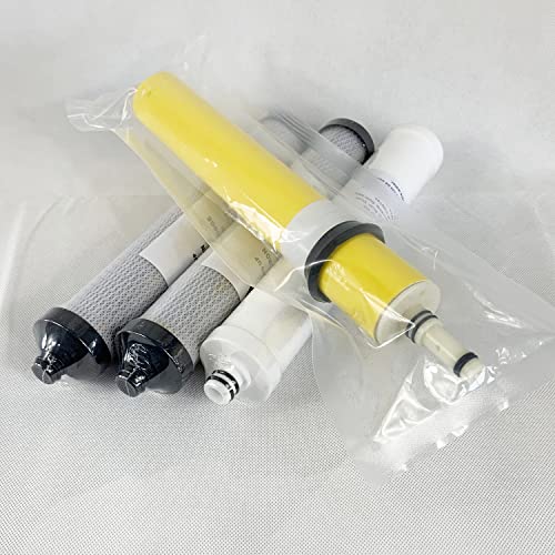 FILSADAE compatible Hydrotech RO replacement filter set with 50 GPD membrane for under-sink water filtration