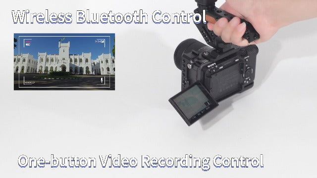 AODELAN Wireless and Wired USB-C Rechargeable Camera Video Remote Control