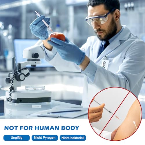 Pack of 30 Syringes 1 ml - Plastic Tube Disposable Syringes Small Dosing Syringes Liquid Syringes with Independent Seals