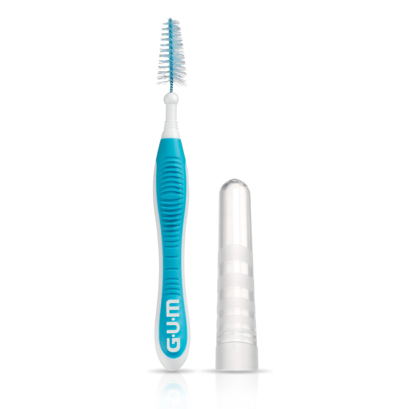 GUM Proxabrush Go-Betweens - Wide - Interdental Brushes - Soft Bristled Dental Picks for Plaque Removal Health - Safe for Braces & Dental Devices,10 Count (Pack of 8) 10 Count (Pack of 8)