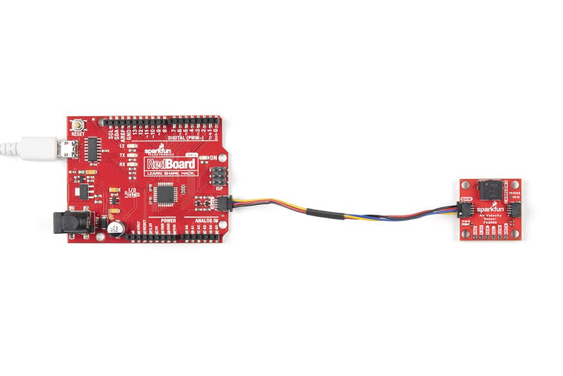 [Australia - AusPower] - SparkFun Air Velocity Sensor Breakout-FS3000-1005 (Qwiic)-Plug & Play Board with Qwiic Connect-Module Range of 0-7.2m/s (0-16.2mph)-MEMS Thermopile-Based Sensor Digital Output 12-bit Resolution 