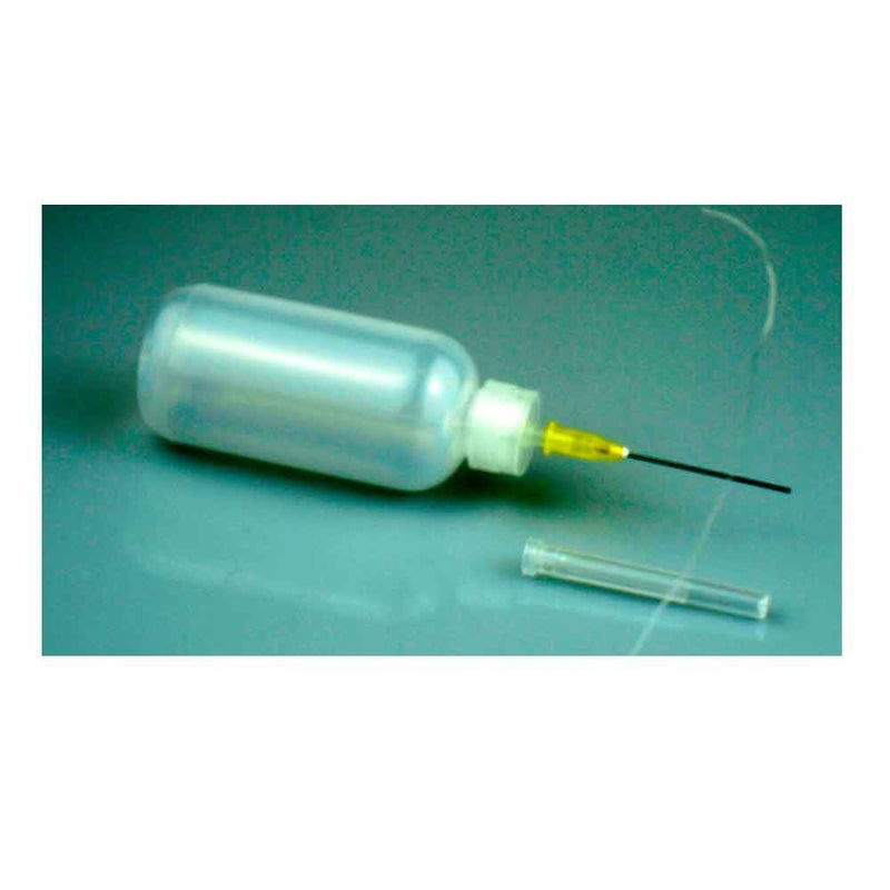 2 Needle Tip Bottle Liquid Flux Dispenser Oil Solvent Applicator Dropper 0.7 Oz