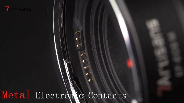 7artisans EF-EOS R Lens Adapter Auto-Focus Lens Speedbooster Converter Ring Compatible for Canon EF/EF-R Lens and Canon EOS R-Mount Camera for Canon EOS R, RP, R3, R5, R6, R7, R10