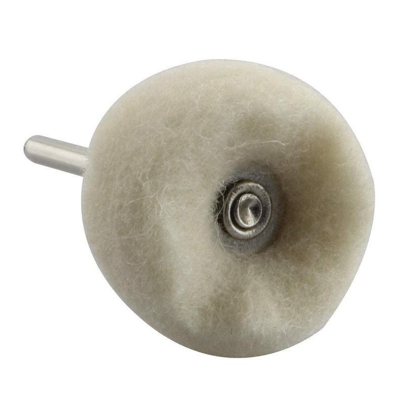[Australia - AusPower] - 20PCS Polishing Wheel Set Mounted Soft Fine Wool Polishing Buff Wheel 1/8" Shank for Dremel Rotary Tools 