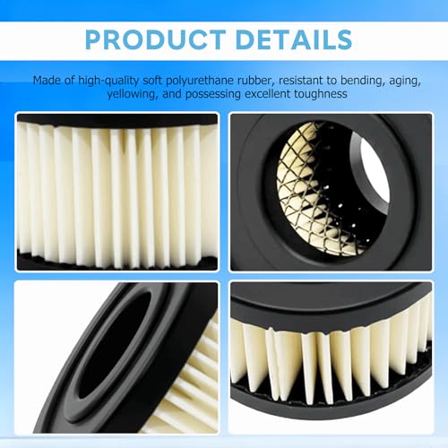 2-piece Totuhuid air compressor filter element set, replacement filter components for compressor maintenance